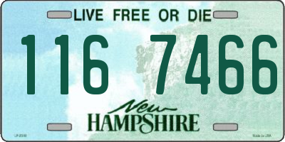 NH license plate 1167466