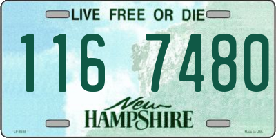 NH license plate 1167480
