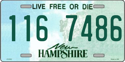 NH license plate 1167486