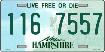 NH license plate 1167557