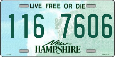 NH license plate 1167606