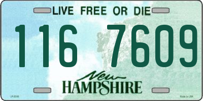NH license plate 1167609