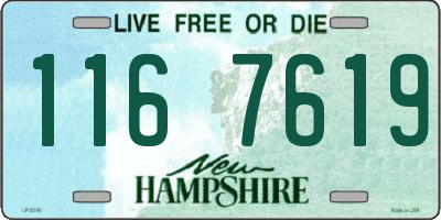 NH license plate 1167619