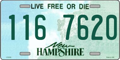 NH license plate 1167620