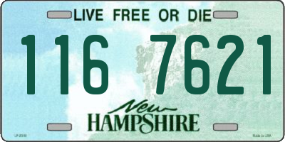 NH license plate 1167621