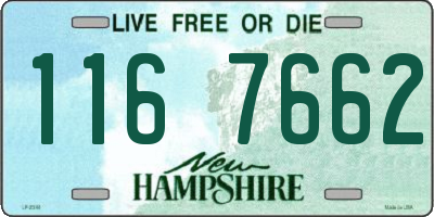 NH license plate 1167662