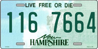 NH license plate 1167664