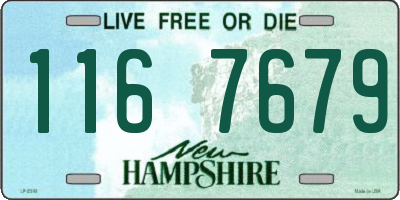 NH license plate 1167679