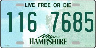 NH license plate 1167685