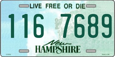 NH license plate 1167689