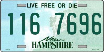 NH license plate 1167696