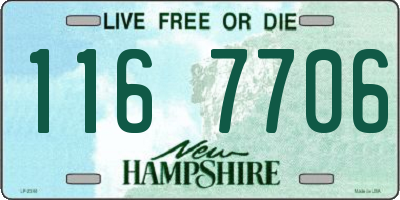 NH license plate 1167706