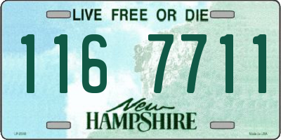 NH license plate 1167711