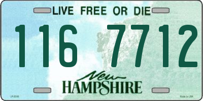 NH license plate 1167712