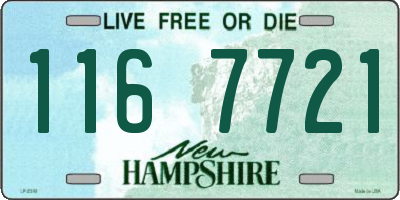 NH license plate 1167721