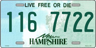 NH license plate 1167722