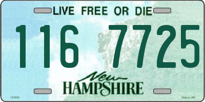NH license plate 1167725