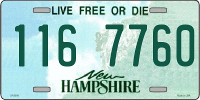 NH license plate 1167760