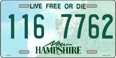 NH license plate 1167762