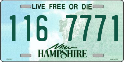 NH license plate 1167771