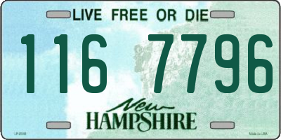NH license plate 1167796