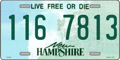 NH license plate 1167813