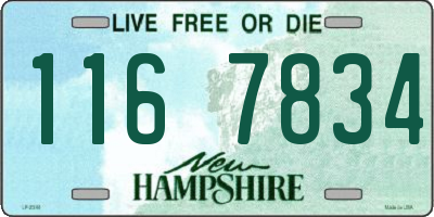 NH license plate 1167834