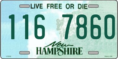 NH license plate 1167860