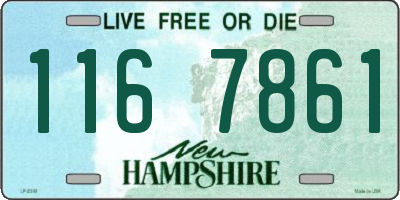 NH license plate 1167861
