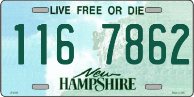NH license plate 1167862