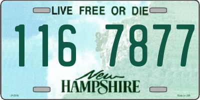 NH license plate 1167877