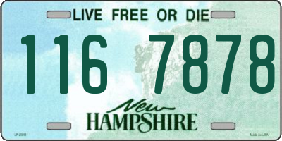 NH license plate 1167878