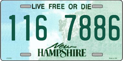 NH license plate 1167886