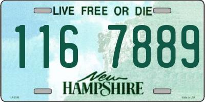 NH license plate 1167889