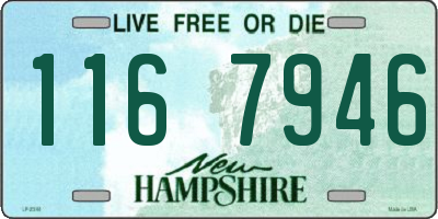 NH license plate 1167946