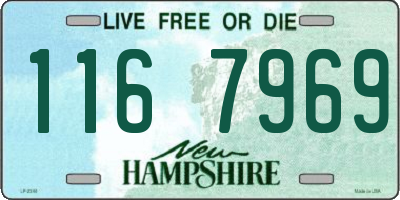 NH license plate 1167969