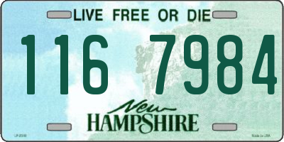 NH license plate 1167984