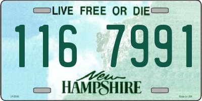 NH license plate 1167991