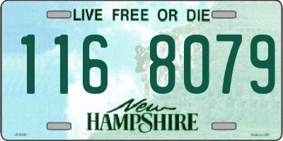 NH license plate 1168079