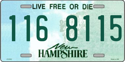 NH license plate 1168115