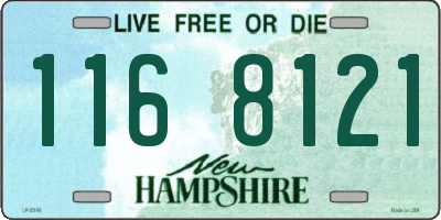 NH license plate 1168121