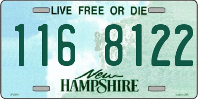 NH license plate 1168122