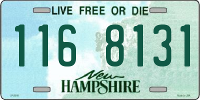 NH license plate 1168131