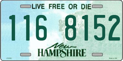 NH license plate 1168152