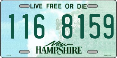 NH license plate 1168159