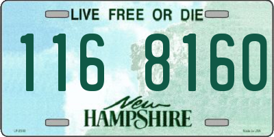 NH license plate 1168160
