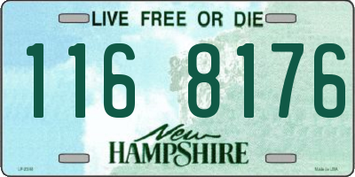 NH license plate 1168176