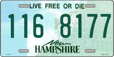 NH license plate 1168177