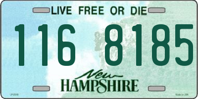 NH license plate 1168185