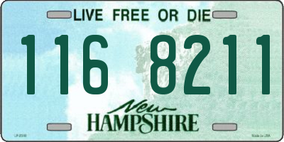 NH license plate 1168211